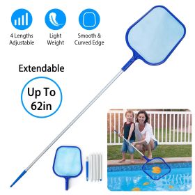 Swinging Pool Skimmer Cleaner Mesh Net Leaf Cleaning Scoop Pool Leaf Rake Debris Skimmer