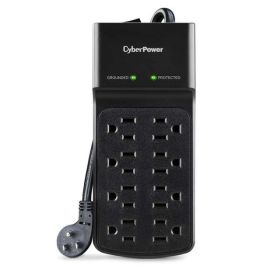 Essential Series B808 - 500 Joule Surge Protector with 8 Outlets