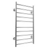 Electric Heated Towel Rack for Bathroom, Wall Mounted Towel Warmer, 10 Stainless Steel Bars Drying Rack