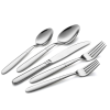 Bruntmor, CRUX Sterling Quality Silverware Royal 45 Piece Flatware Cutlery Set, 18/10