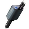 100W 4 In 1 Fast Car Charger USB C Car Charger 180ºAdjustable Car Phone Charger