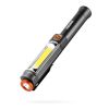 NEBO Franklin Swivel Taskbar 500 Lumen COB Work Light and Flashlight with 7 Light Modes, Great for Emergencies and Signaling, Grey