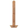 Garden Shower Solid Teak 27.6"x29.5"x80.3"