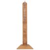 Garden Shower Solid Teak 27.6"x29.5"x80.3"