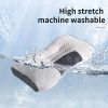 Antibacterial Knitted Neck Pillow Soft Adjustable Ergonomic Support