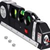 Semlos 8FT Laser Level Tool with Tape Measure Metric Rulers