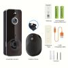 Wireless Smart Doorbell Camera HD Image AI Detection Instant Alerts