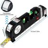 Semlos 8FT Laser Level Tool with Tape Measure Metric Rulers