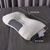 Antibacterial Knitted Neck Pillow Soft Adjustable Ergonomic Support