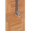 Garden Shower Solid Teak 27.6"x29.5"x80.3"