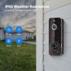 Wireless Smart Doorbell Camera HD Image AI Detection Instant Alerts