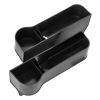 2Pcs Car Console Side Organizer Car Seat Gap Storage Box Pocket Organizer Seat Gap Filler Catch Caddy