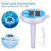 1pc, Solar Digital Pool Thermometer - Shatter Resistant, Easy-to-Read Screen Display, Useful Tool for Swimming Pool Temperature Monitoring