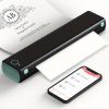 Phomemo M08FLetter Compact Wireless Printer for Travel