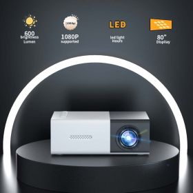 HD Mini Projector Elevate Your Entertainment with Android Compatibility (Color: Black And White)